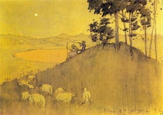 Пастораль, 1896 - Константин Сомов