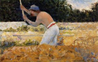 Камнелом, 1882 - Жорж Сёра