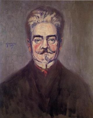 Портрет Леопольда Цихачека, 1907