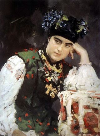 Портрет С. М. Драгомировой. 1889