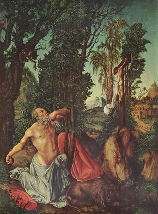 Покаяние святого Иеронима, 1502