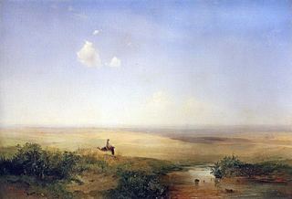 Степь днем. 1852