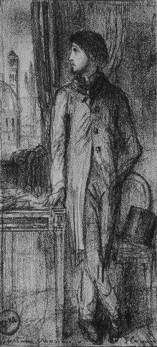 Портрет Дега во Флоренции, 1858
