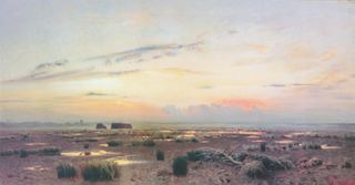 Марш вечером, 1882