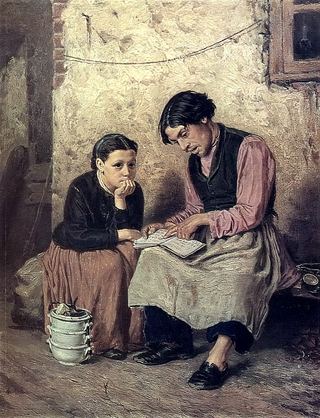 Дворник – самоучка. 1868 Х.