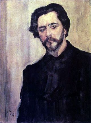 Портрет писателя Л. Н. Андреева. 1907