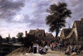Кермесс в таверне «Полумесяц», 1641