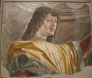 Человек с алебардой, 1487