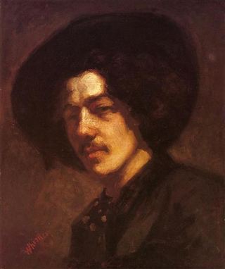Портрет Уистлера в шляпе, 1857 - 1859 - Джеймс Макнил Уистлер