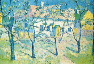 Цветущий весенний сад, 1904
