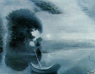 Метаморфоза лица Гитлера в лунный пейзаж с аккомпанементом, 1958