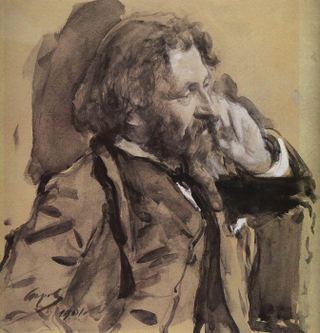 Портрет И. Е. Репина. 1901