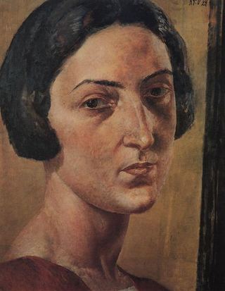 Портрет Л. М. Эренбург. 1924