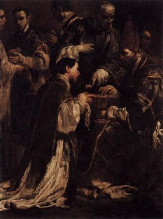 Семь Таинств - Рукоположение, 1712