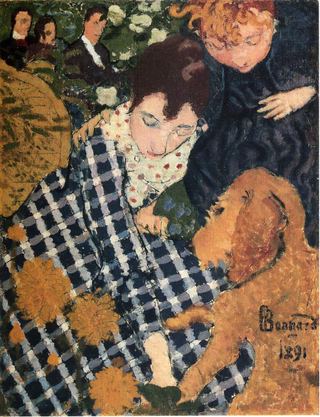 Женщина с собакой, 1891