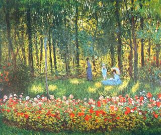 The ArtistвЂ™s Family in the Garden