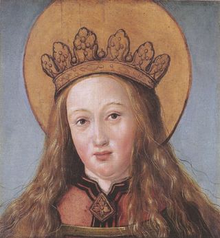 Голова святой женщины, c.1515 - c.1516