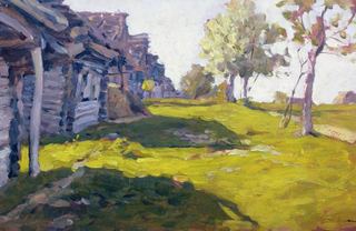 Солнечный день. Деревня. 1898