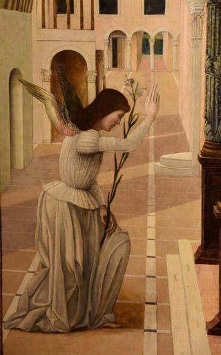 Благовещение (фрагмент), c.1465