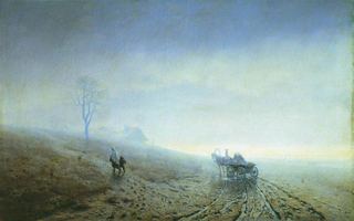 Осеннее распутье дорог, 1872 - Архип Куинджи