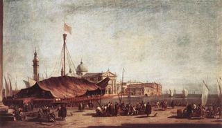 Пьяццетта, смотрящая на Сан-Джорджо Маджоре, 1758