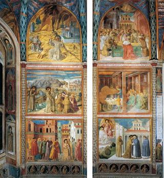 Сцены из жизни святого Франциска (южная стена), 1452