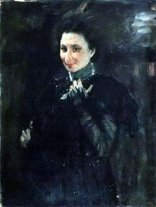 Портрет М. К. Олив. 1895