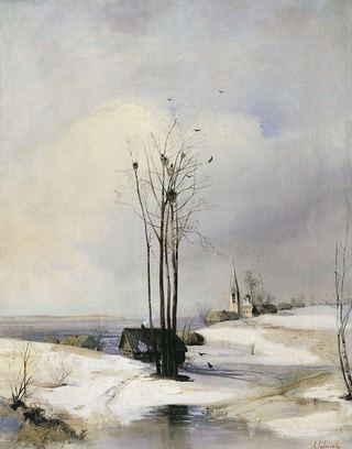 Ранняя весна. Оттепель. 1880-е