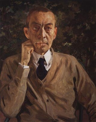 Портрет С. В. Рахманинова