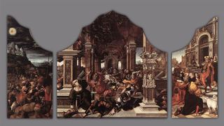 Триптих Добродетели терпения, 1521 - Бернар Ван Орлей