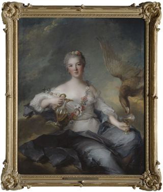 Герцогиня Шартрская (1726-1759) в роли Гебы