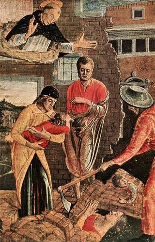 Полиптих Сан-Винченцо Феррери, 1464 - 1468