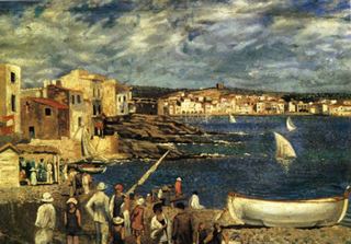 Пляж Лланер в Кадакесе, c.1921