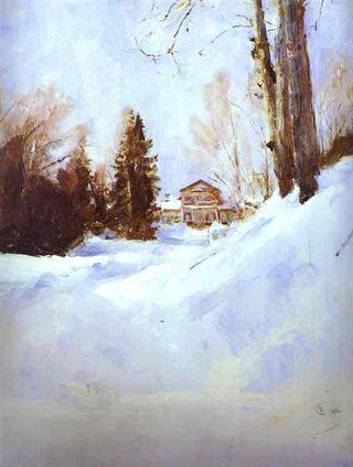 Зима в Абрамцеве, 1886