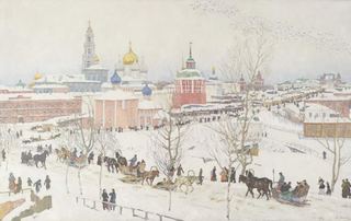 Троицкая Лавра зимой