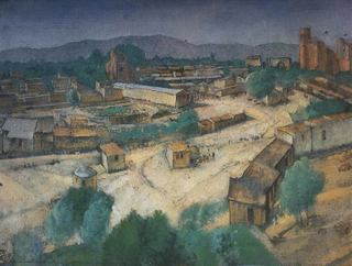 Вид Самарканда. 1921