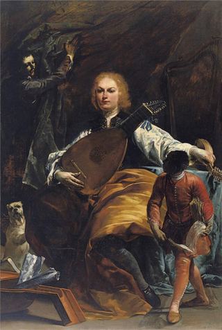 Портрет графа Фульвио Грати, 1723
