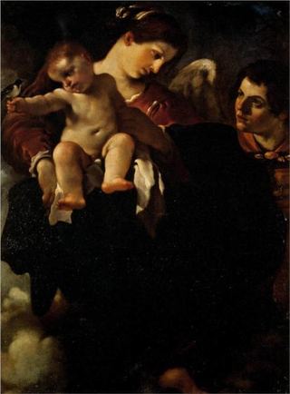 Мадонна с ласточкой, 1620