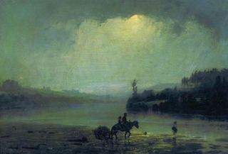 Ливень, 1874 - Василий Поленов
