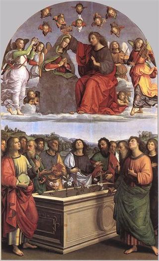 Коронование Богородицы, 1502 - 1503 - Рафаэль