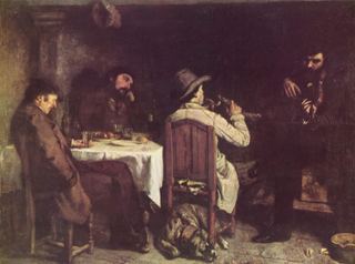 После ужина в Орнане, 1848 - 1849