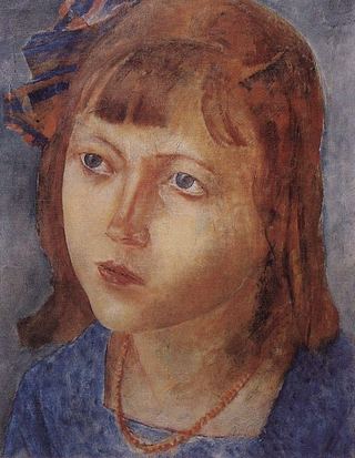 Голова девочки. 1922
