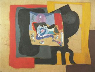 Натюрморт с лунной ночью, 1925