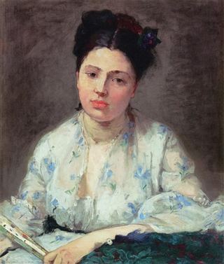 Молодая женщина, 1871