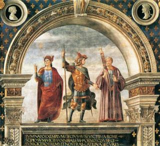 Украшение Зала дель Джильи, c.1482 - c.1484