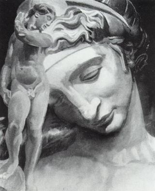 Классическая фигура и голова (незаконченная), 1981 - 1982