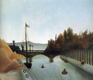Пешеходный мост в Пасси, 1895
