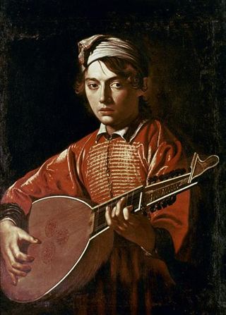 Лютнист, 1597