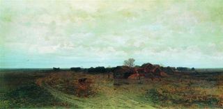 Забытая деревня, 1874 - Архип Куинджи
