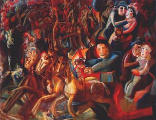 Масленица, 1913 - 1914 - Павел Филонов